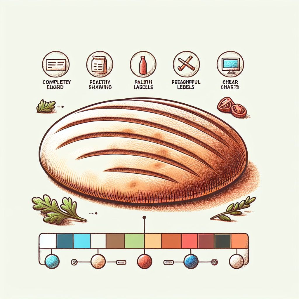 Pastelková ilustrace znázorňující téma: Tradiční pečivo