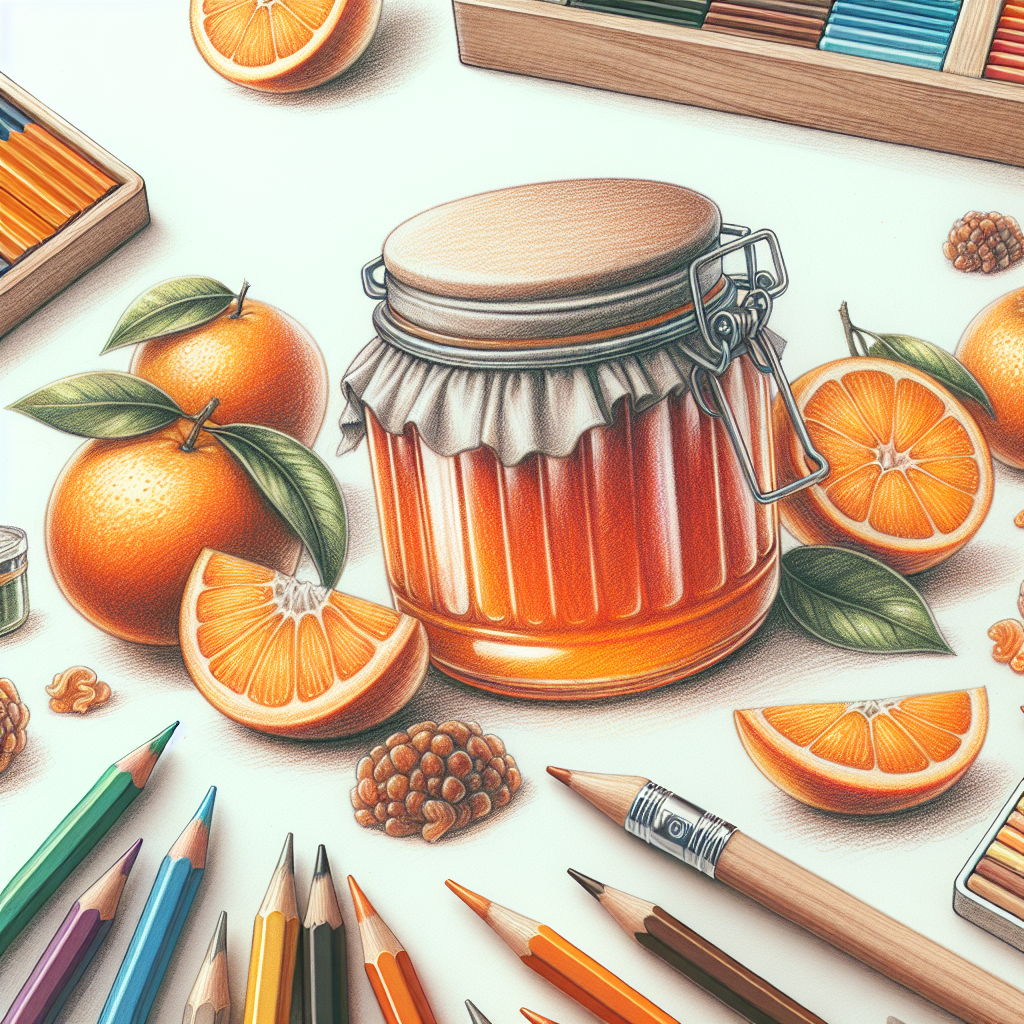 Pastelková ilustrace znázorňující téma: Recepty
