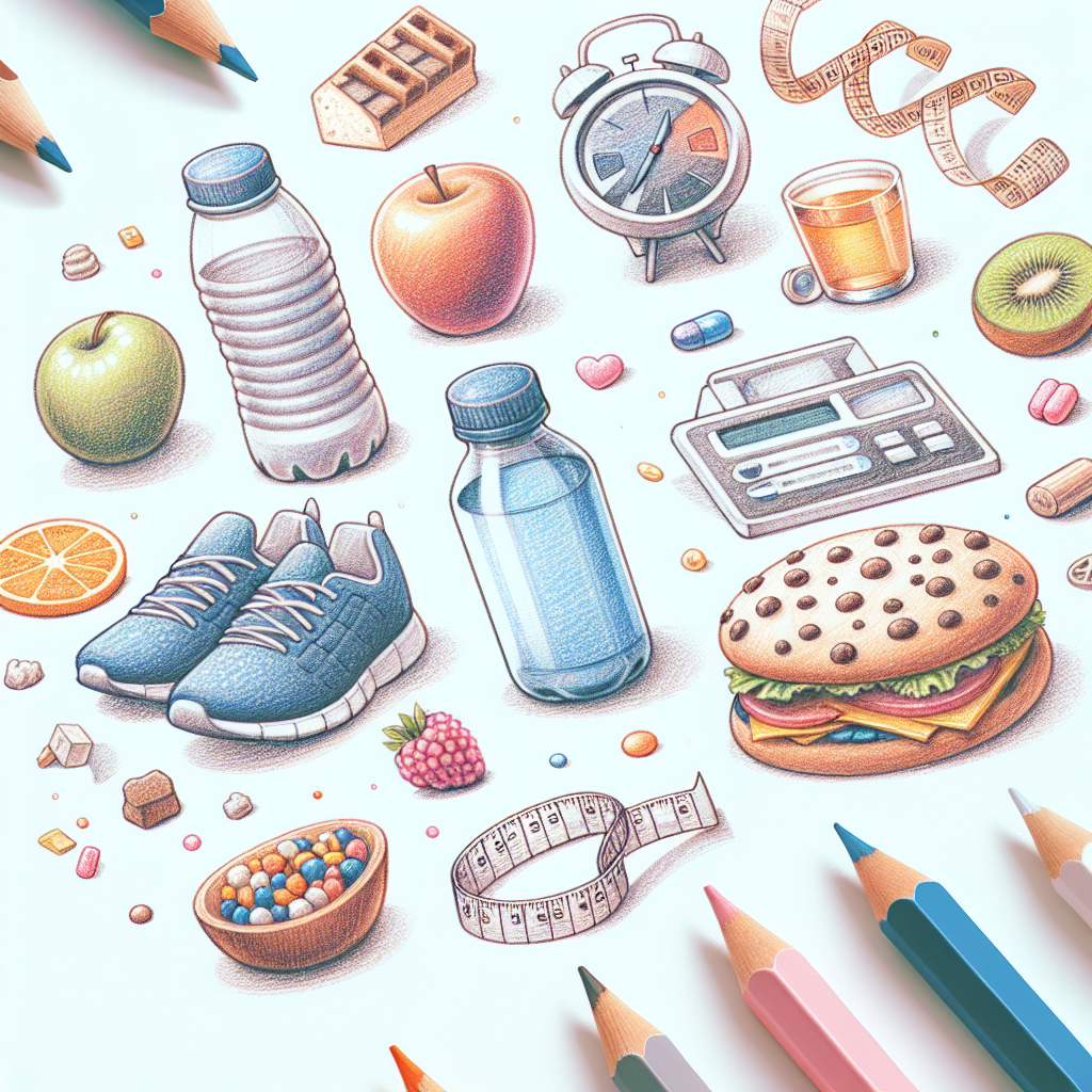 Pastelková ilustrace znázorňující téma: Stravování