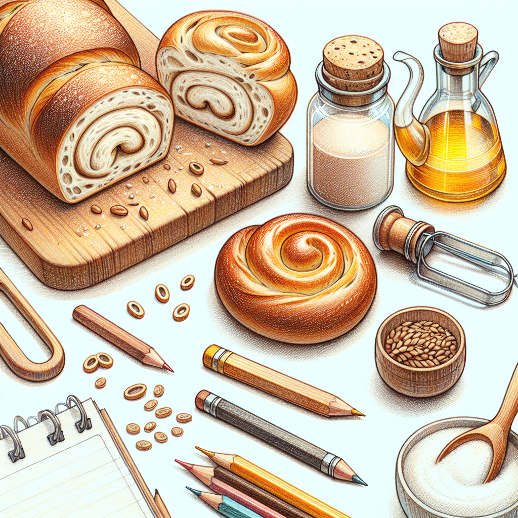 Pastelková ilustrace znázorňující téma: Recepty