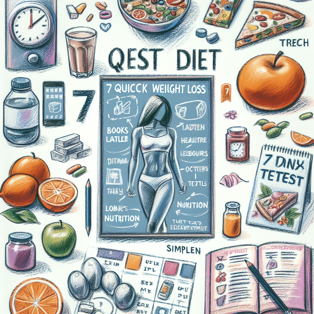 Pastelková ilustrace znázorňující téma: Diety a hubnutí