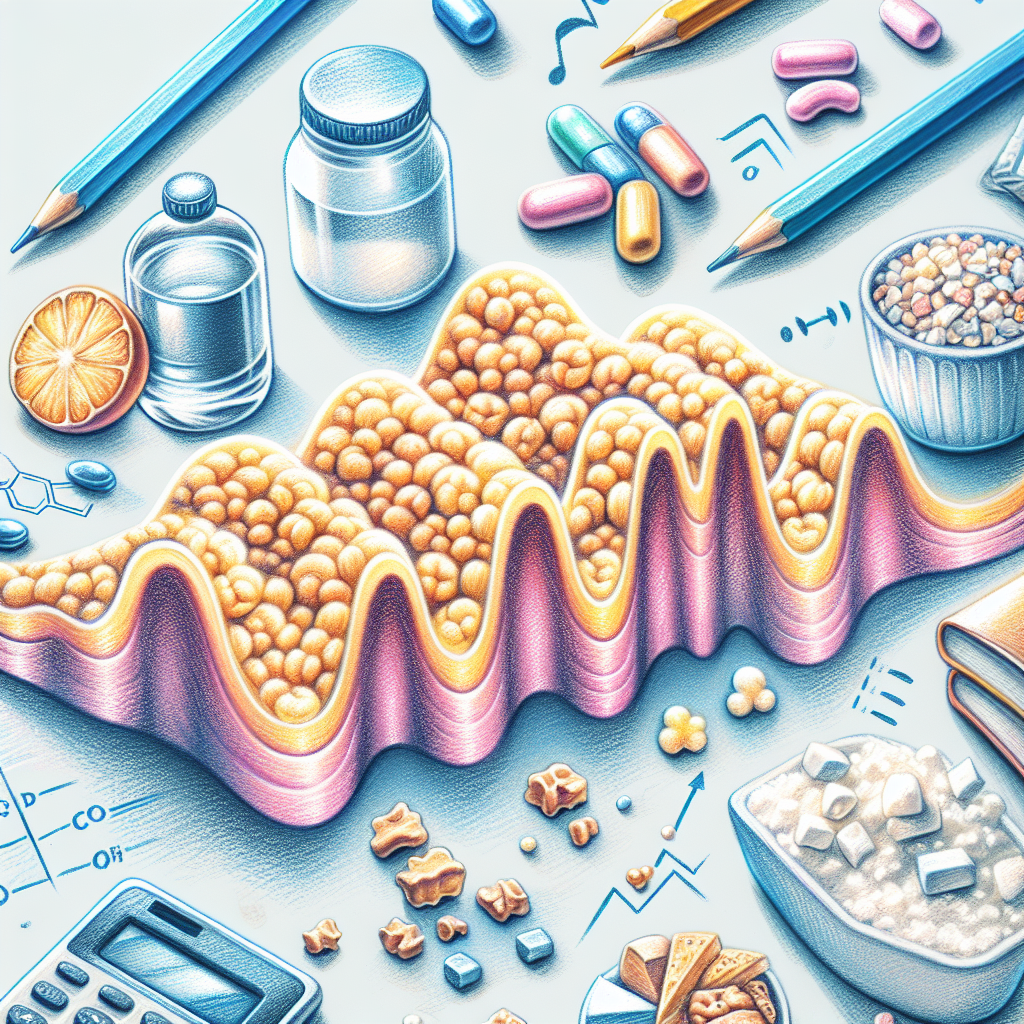 Pastelková ilustrace znázorňující téma: Výživa
