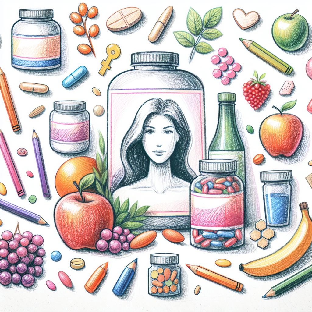 Pastelková ilustrace znázorňující téma: Zdraví a výživa