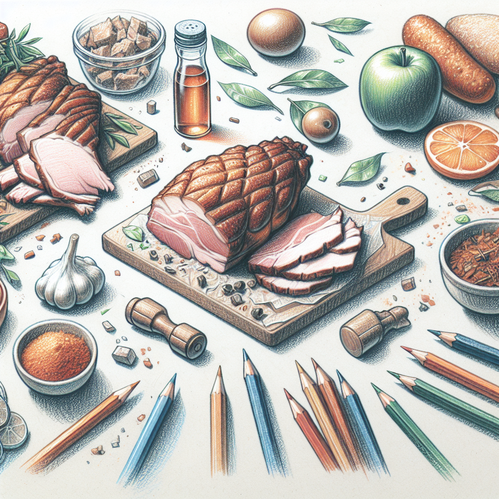 Pastelková ilustrace znázorňující téma: Vaření