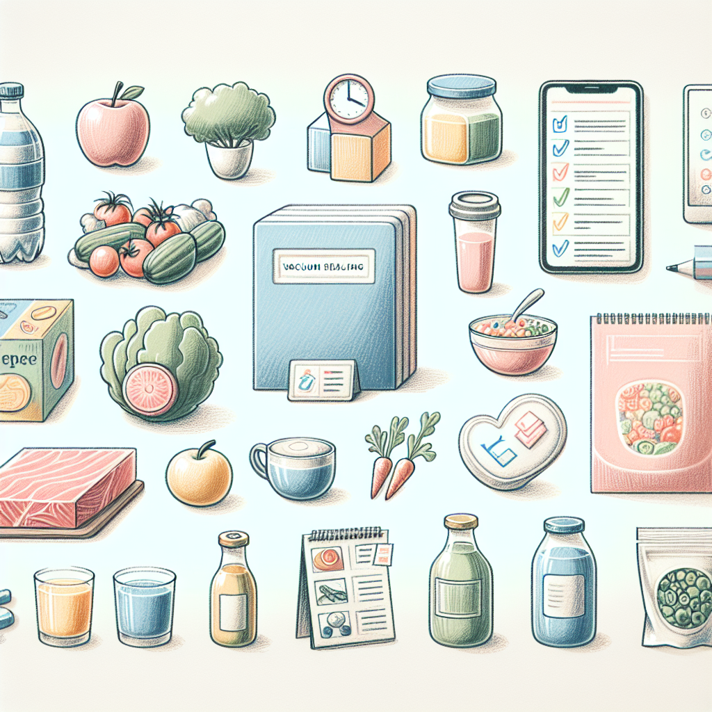 Pastelková ilustrace znázorňující téma: Zdravé stravování