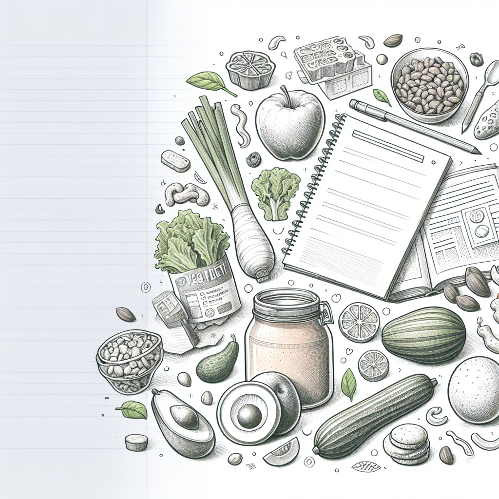 Pastelková ilustrace znázorňující téma: Veganská strava