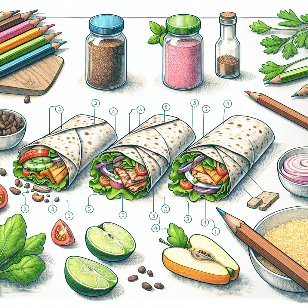 Pastelková ilustrace znázorňující téma: Zdravé vaření