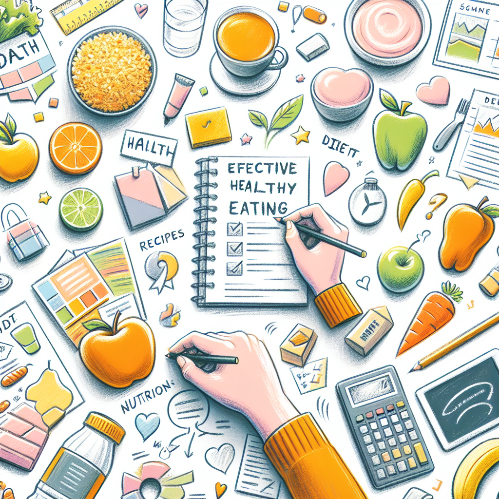 Pastelková ilustrace znázorňující téma: Zdravé stravování