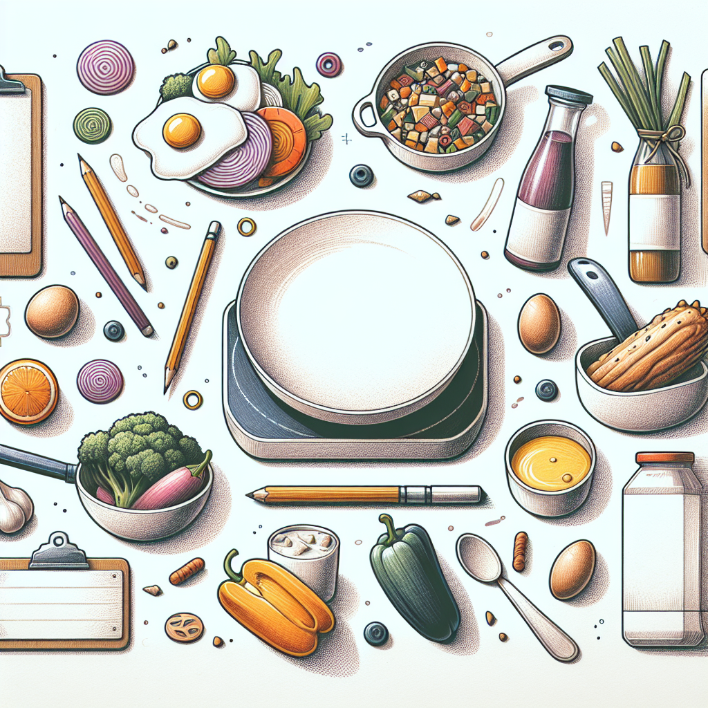 Pastelková ilustrace znázorňující téma: Zdravé stravování