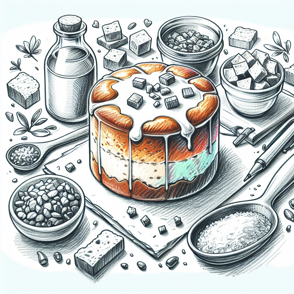 Pastelková ilustrace znázorňující téma: Recepty