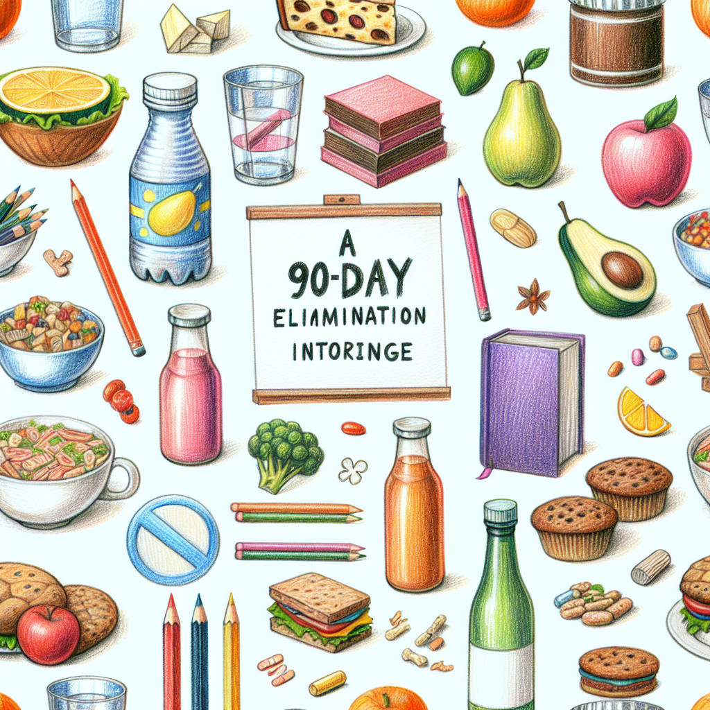 Pastelková ilustrace znázorňující téma: Diety a výživa
