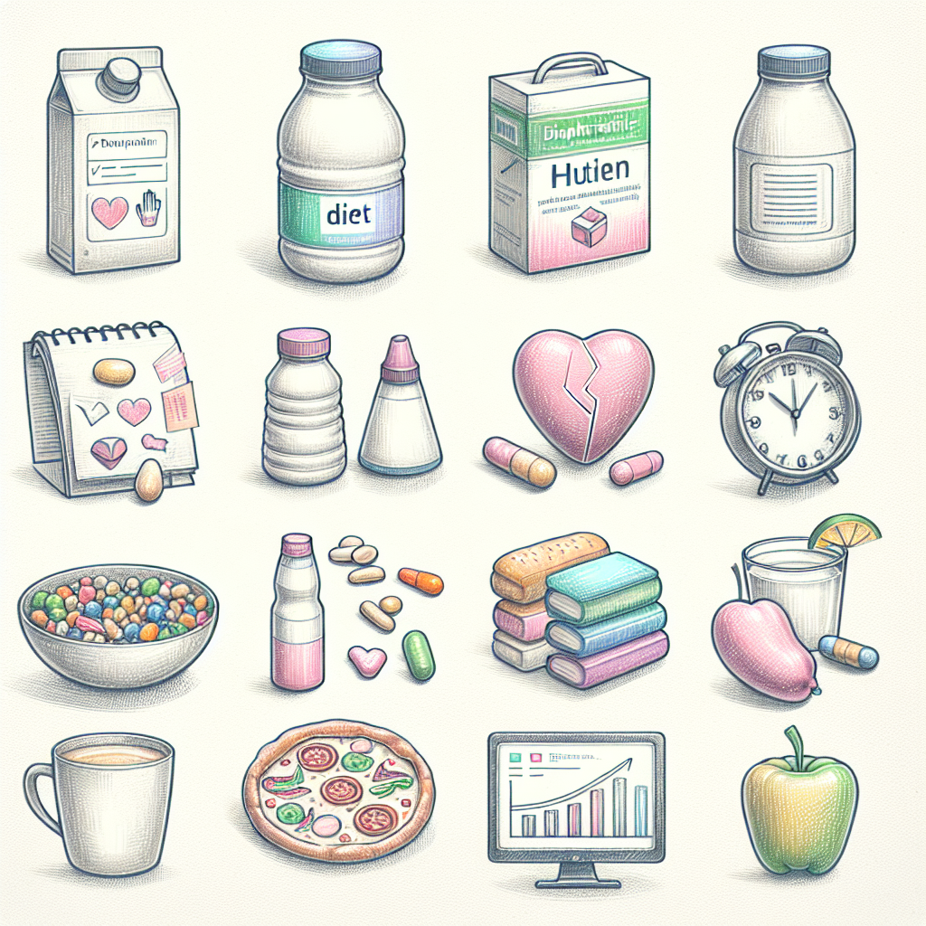 Pastelková ilustrace znázorňující téma: Zdraví a výživa