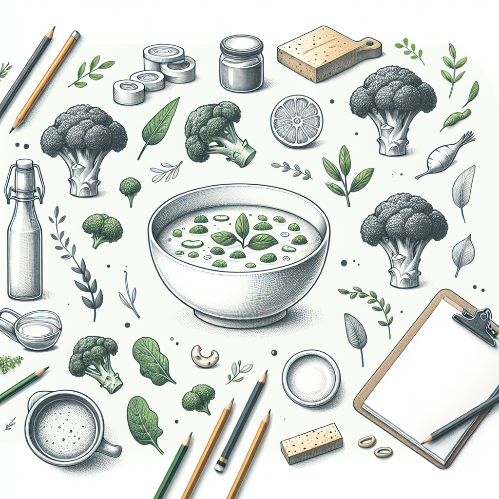Pastelková ilustrace znázorňující téma: Recepty