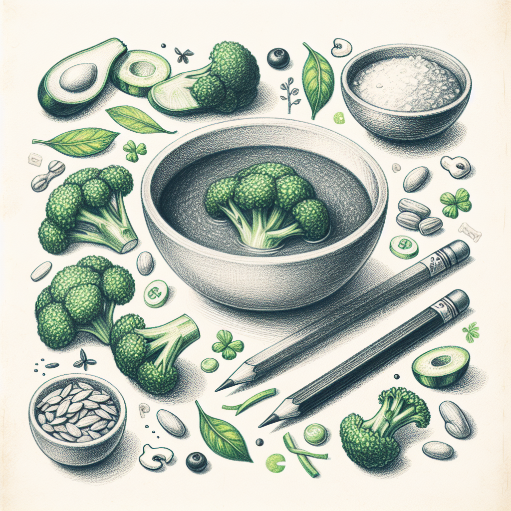 Pastelková ilustrace znázorňující téma: Recepty
