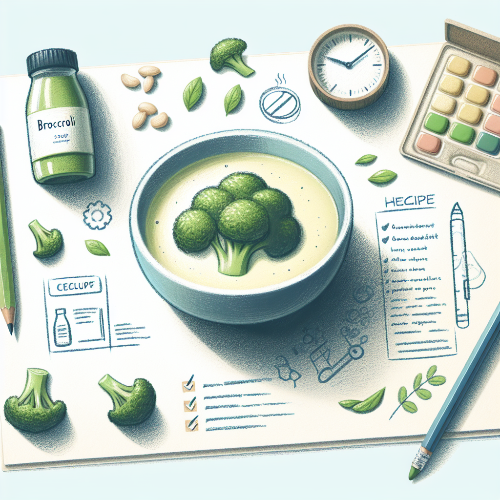 Pastelková ilustrace znázorňující téma: Recepty