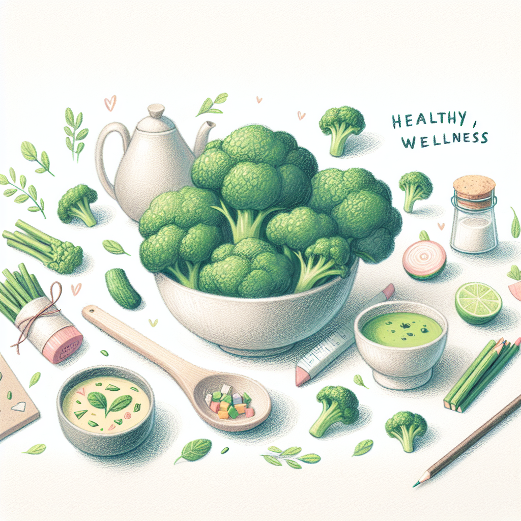 Pastelková ilustrace znázorňující téma: Zdravé vaření