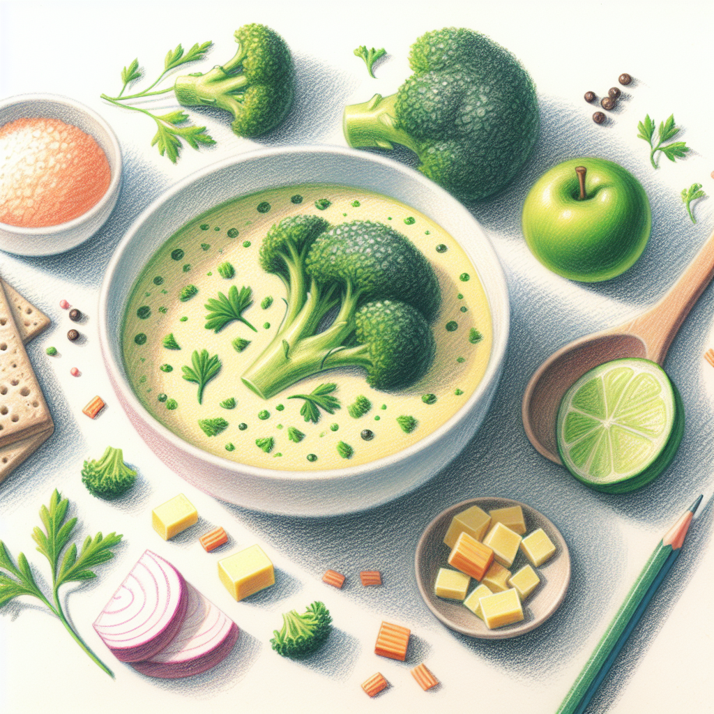 Pastelková ilustrace znázorňující téma: Recepty