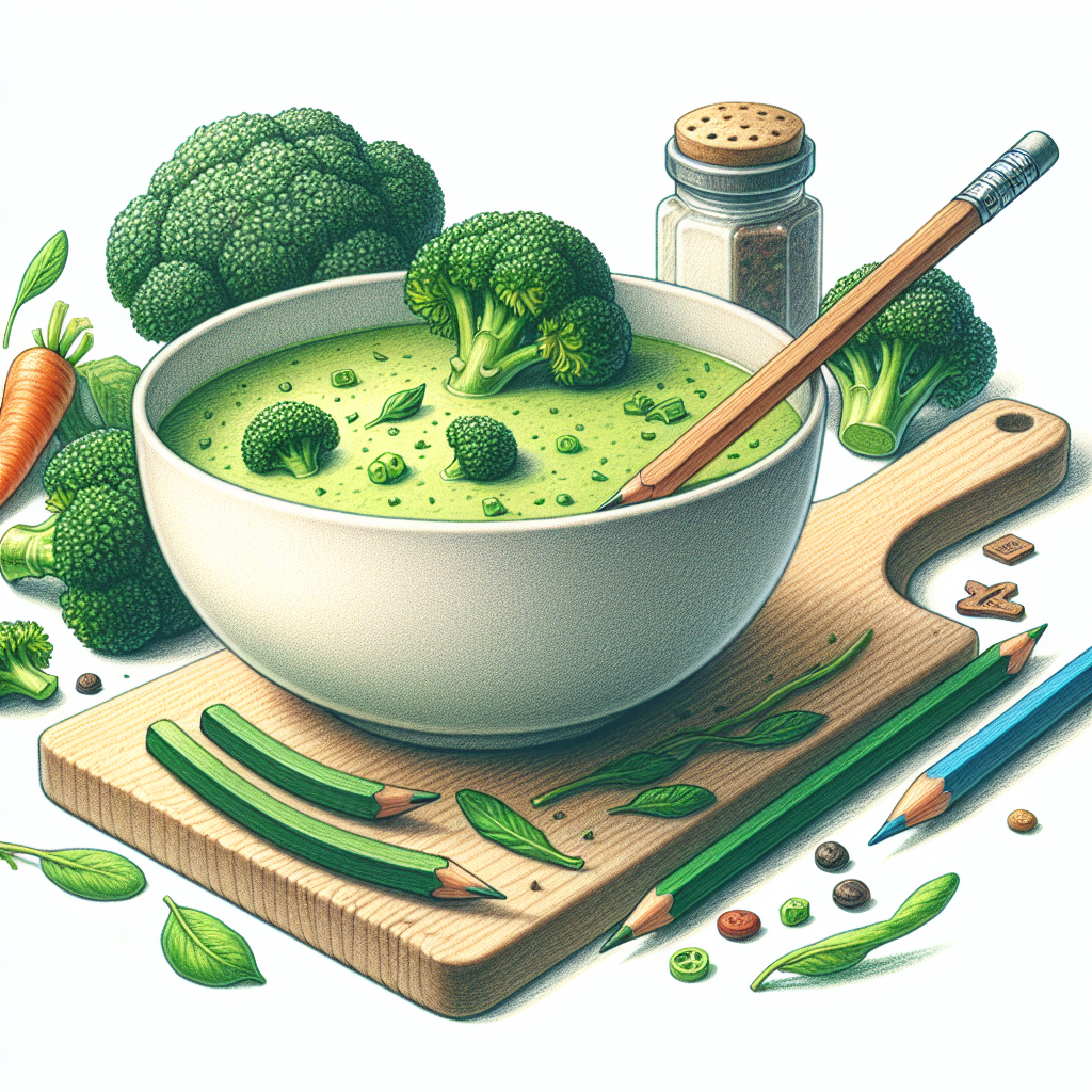 Pastelková ilustrace znázorňující téma: Recepty
