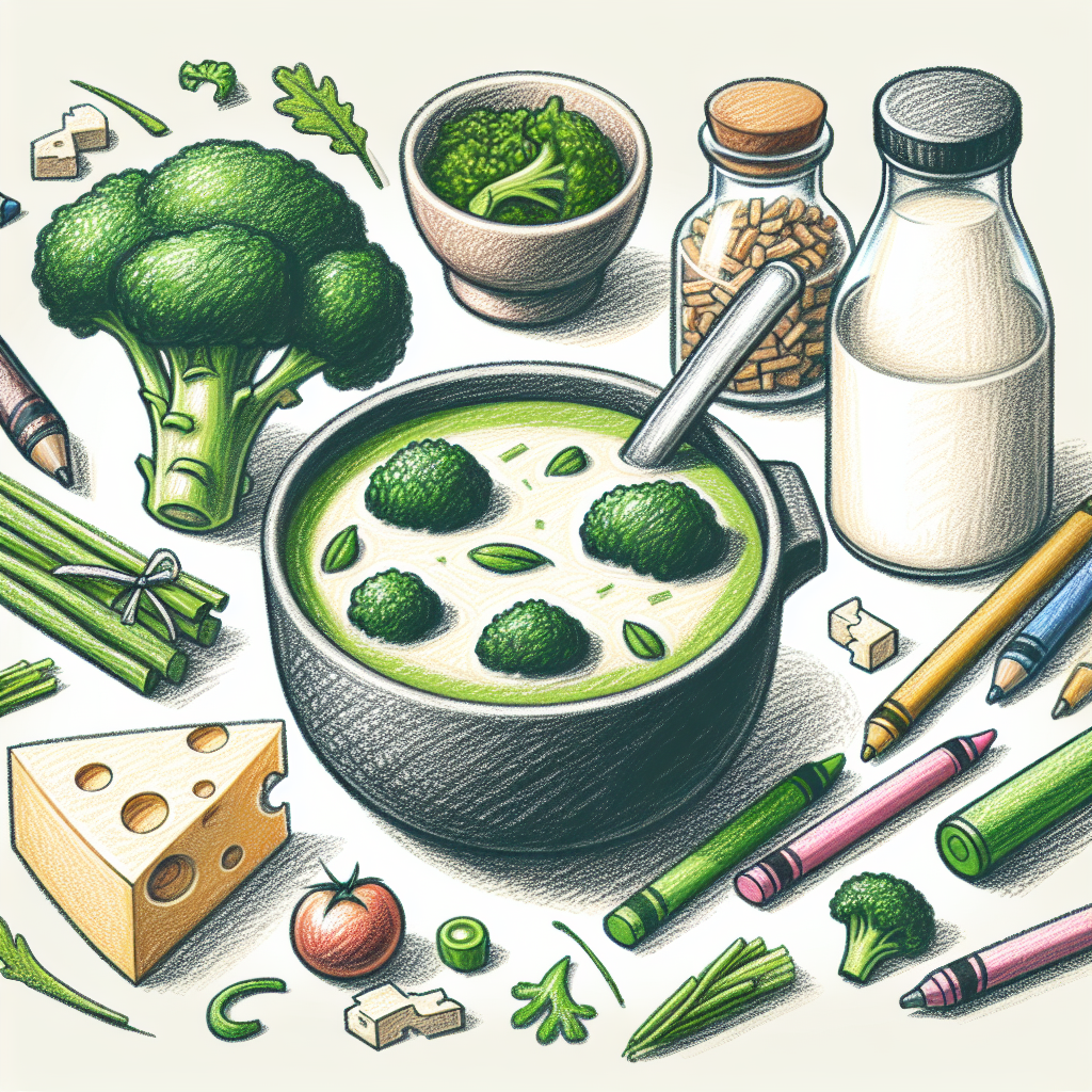 Pastelková ilustrace znázorňující téma: Recepty
