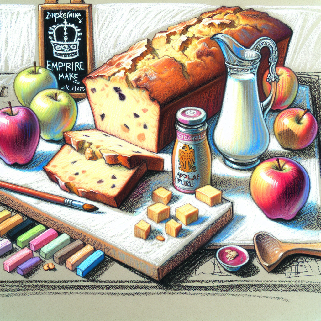 Pastelková ilustrace znázorňující téma: Česká kuchyně