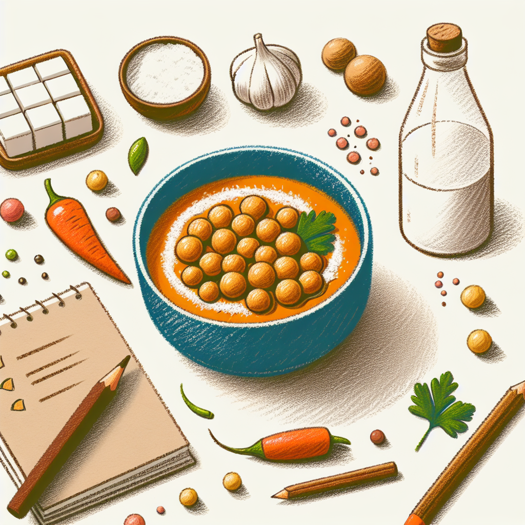 Pastelková ilustrace znázorňující téma: Vegetariánská jídla