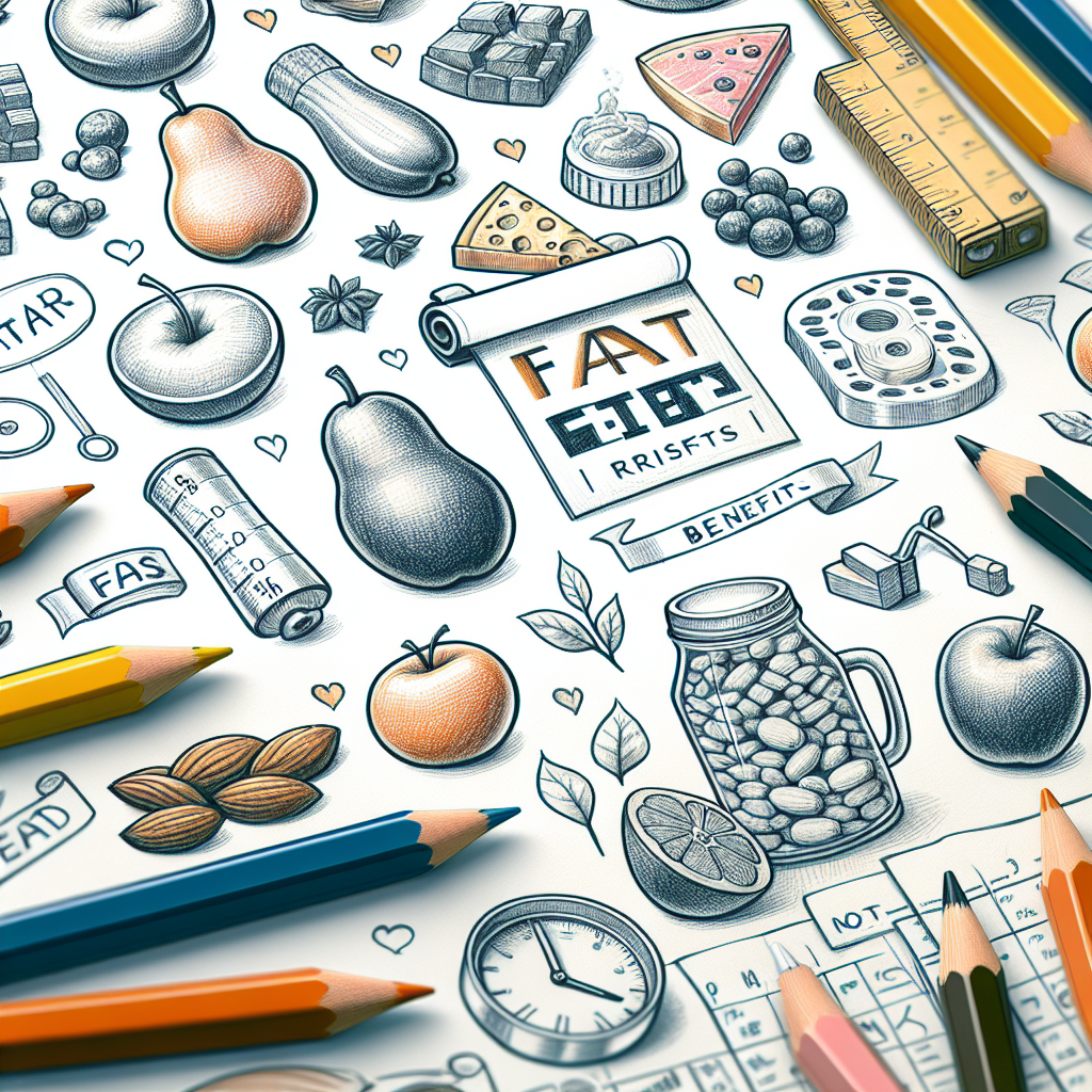 Pastelková ilustrace znázorňující téma: Zdravá výživa