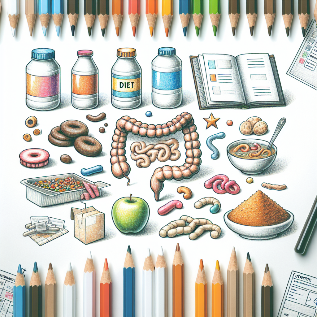 Pastelková ilustrace znázorňující téma: Zdravá výživa