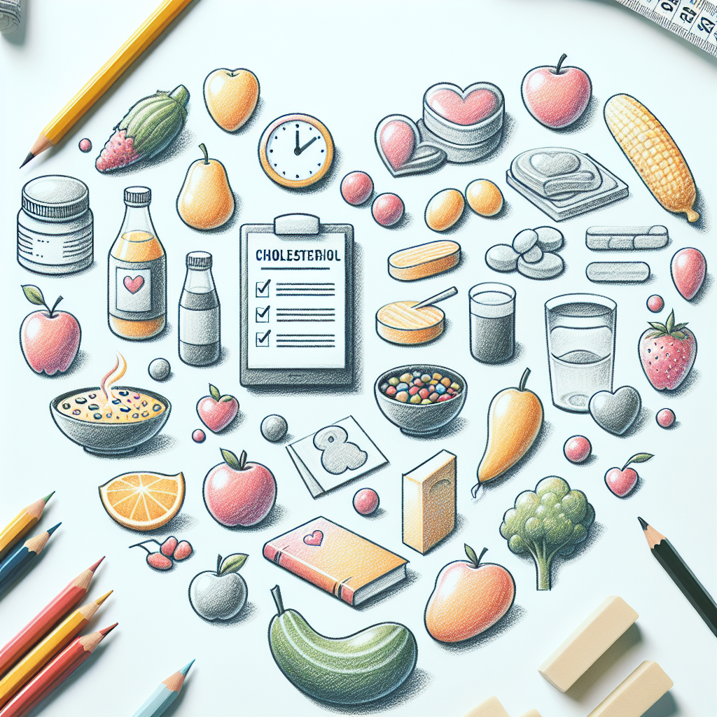 Pastelková ilustrace znázorňující téma: Zdraví