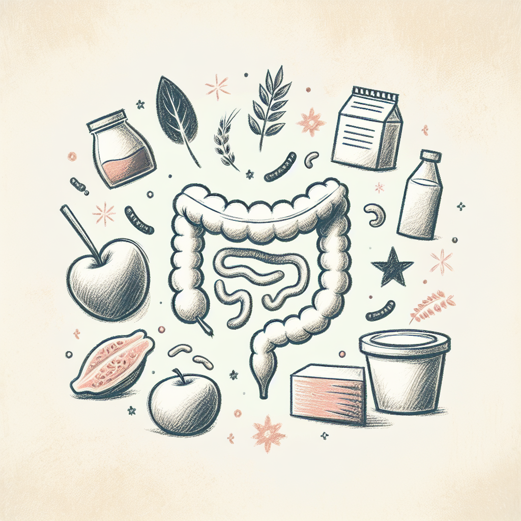 Pastelková ilustrace znázorňující téma: Zdraví a výživa