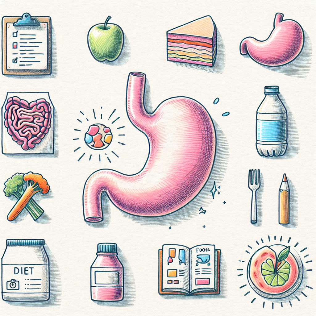 Pastelková ilustrace znázorňující téma: Výživa