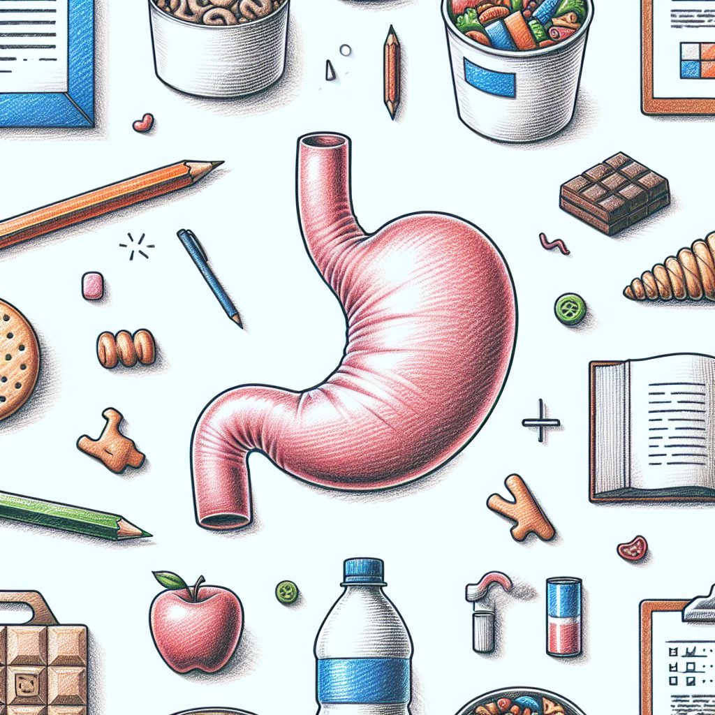Pastelková ilustrace znázorňující téma: Zdravá výživa