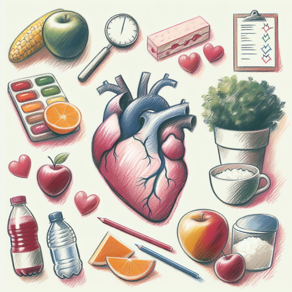 Pastelková ilustrace znázorňující téma: Zdraví