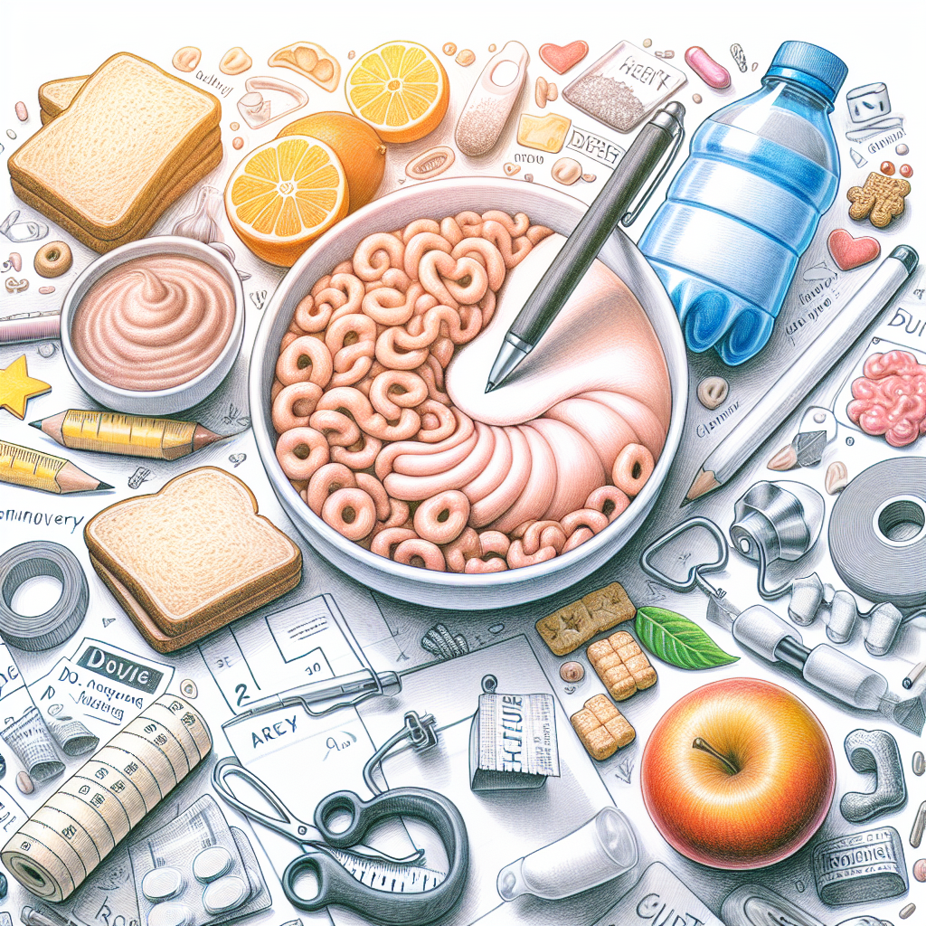 Pastelková ilustrace znázorňující téma: Zdraví a výživa