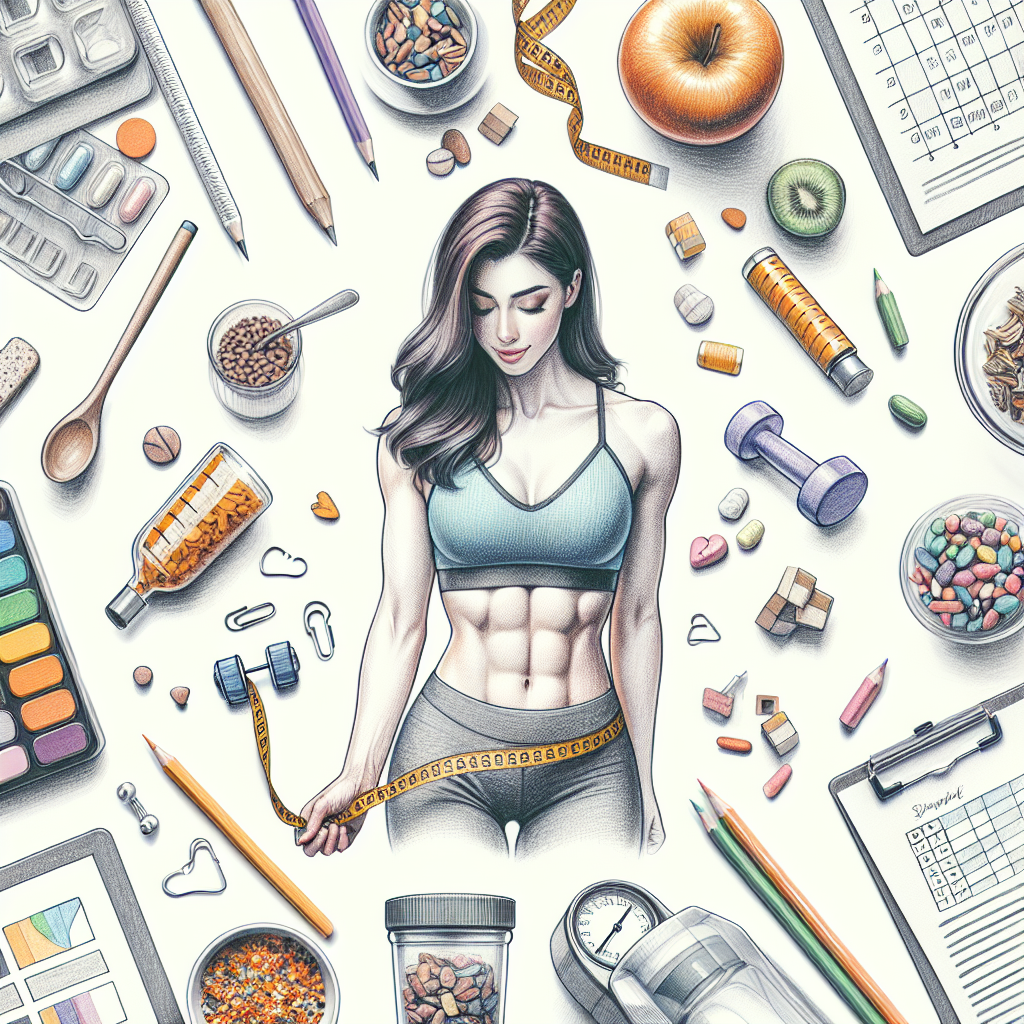Pastelková ilustrace znázorňující téma: Zdravá výživa