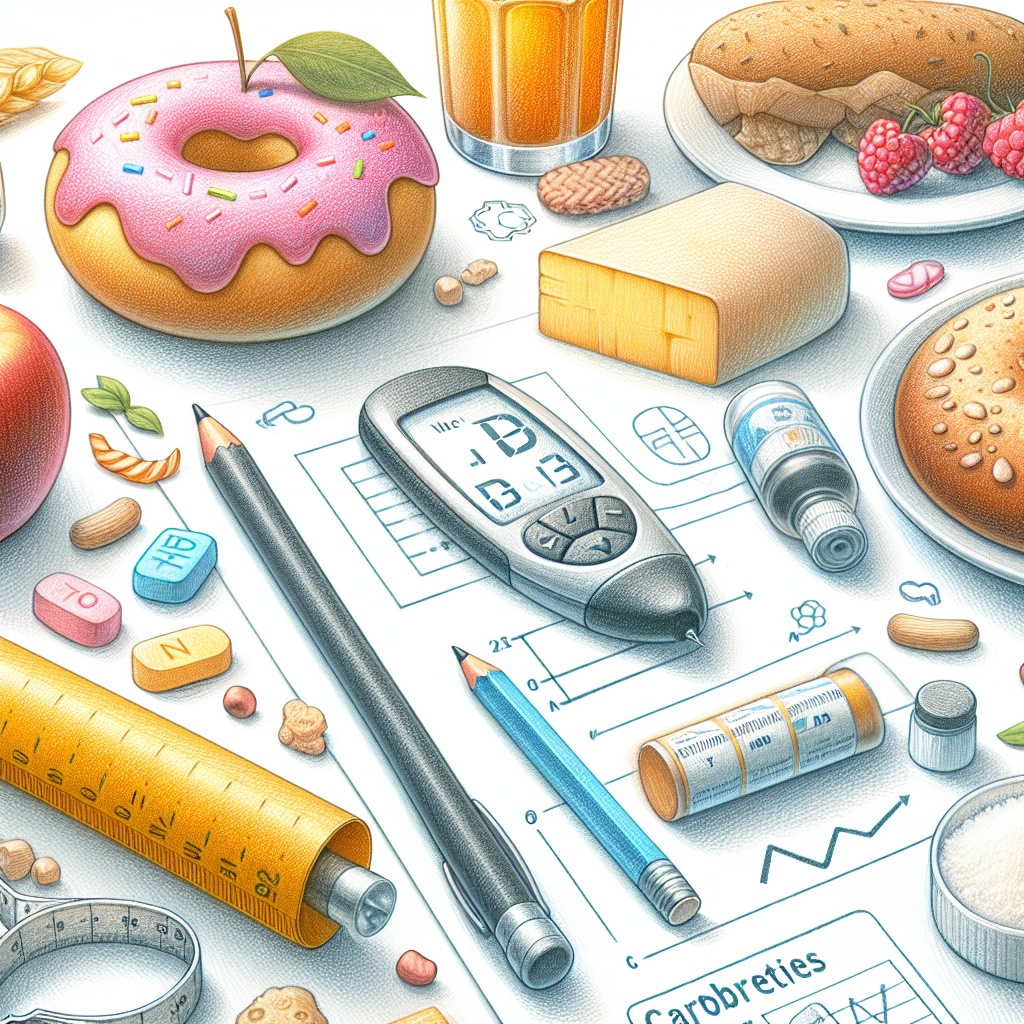 Pastelková ilustrace znázorňující téma: Cukrovka