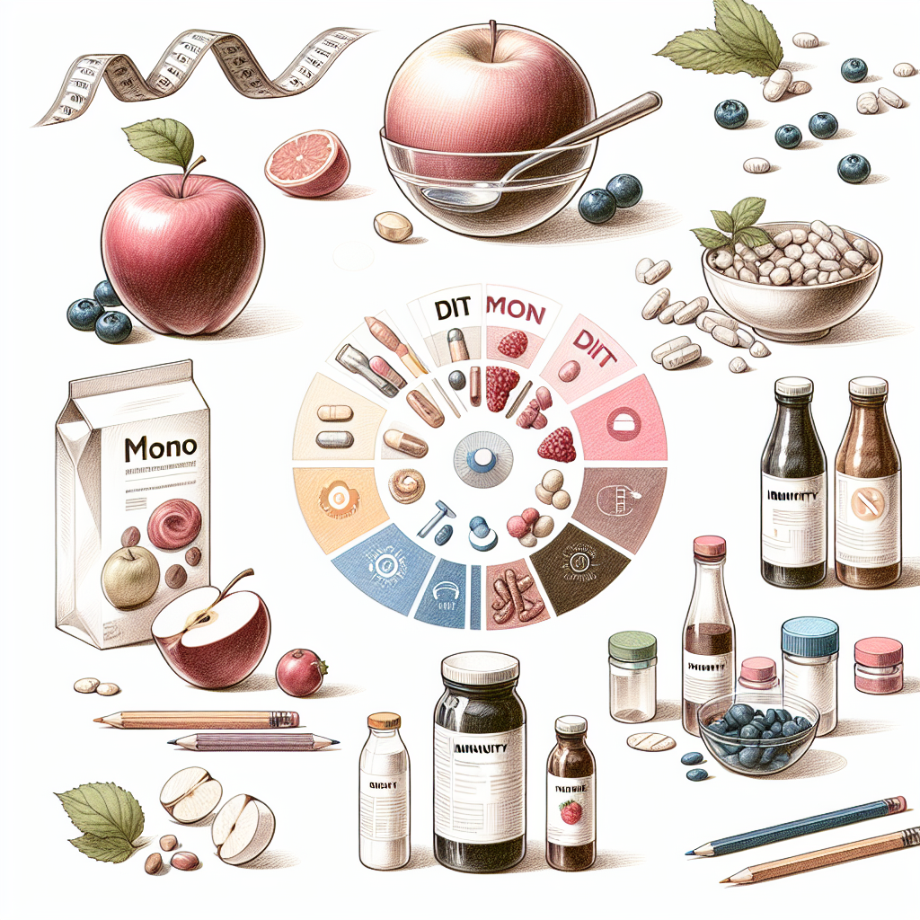 Pastelková ilustrace znázorňující téma: Zdraví a výživa
