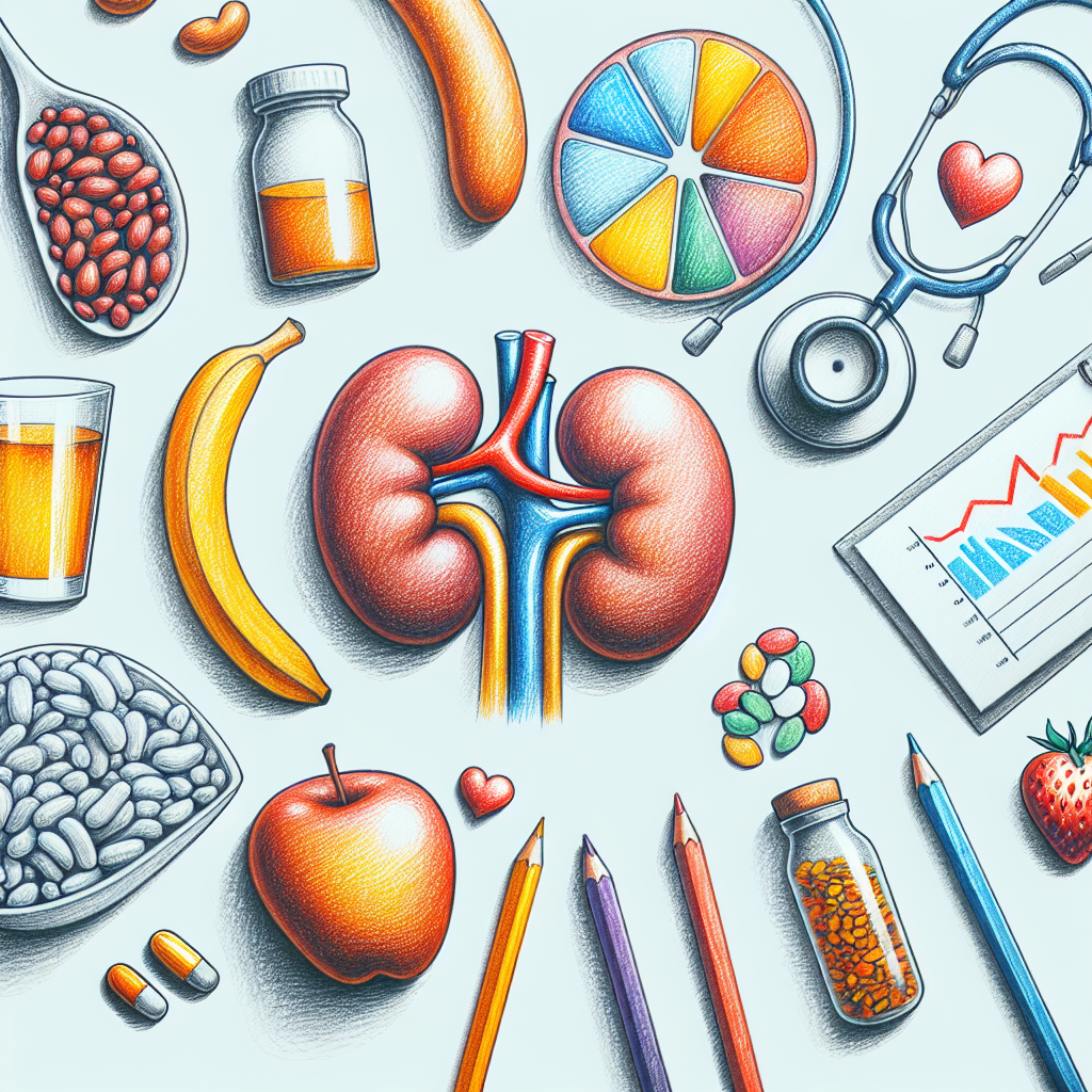 Pastelková ilustrace znázorňující téma: Zdraví a výživa
