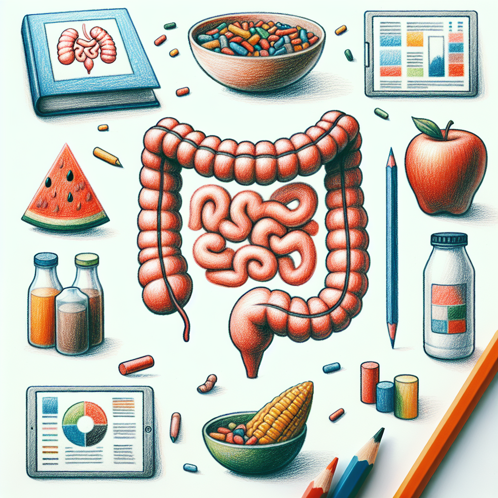 Pastelková ilustrace znázorňující téma: Zdraví a výživa