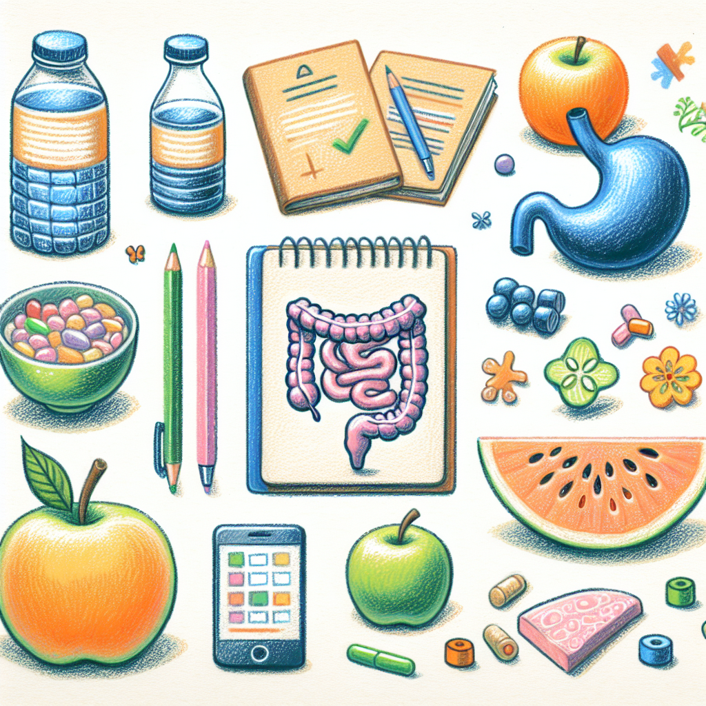 Pastelková ilustrace znázorňující téma: Zdravá výživa