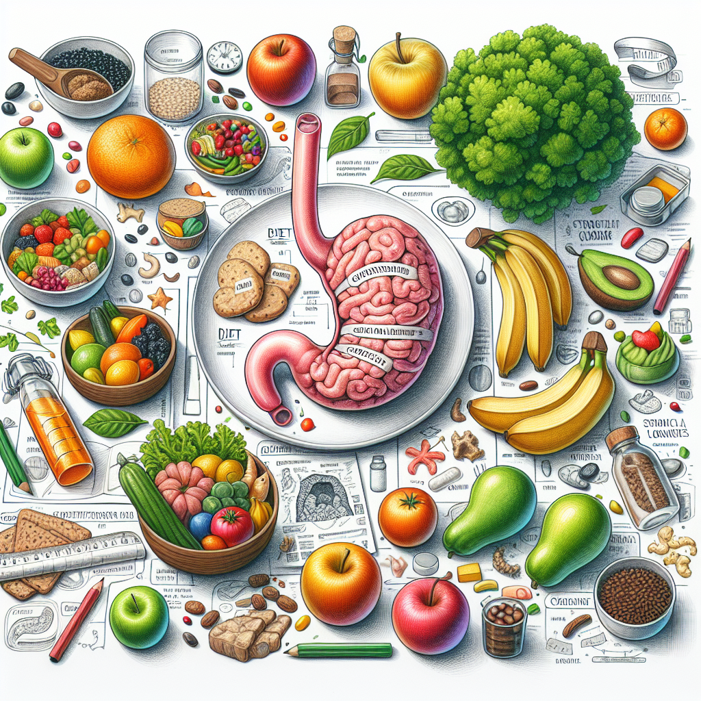 Pastelková ilustrace znázorňující téma: Zdravá výživa