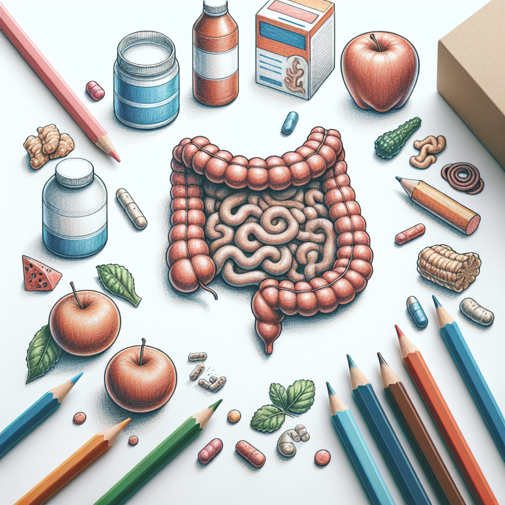 Pastelková ilustrace znázorňující téma: Zdravá strava