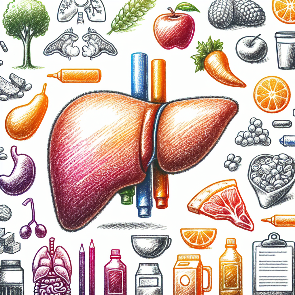 Pastelková ilustrace znázorňující téma: Zdravá výživa