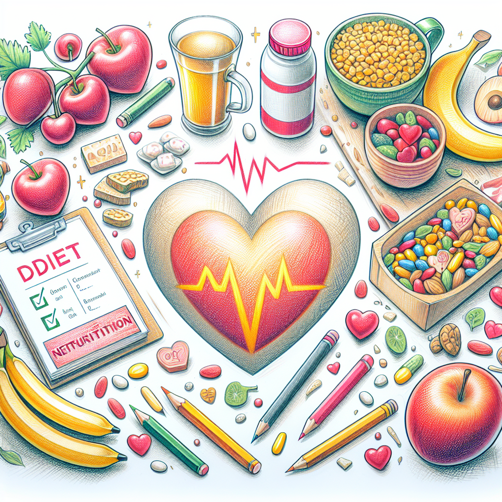 Pastelková ilustrace znázorňující téma: Zdravá výživa