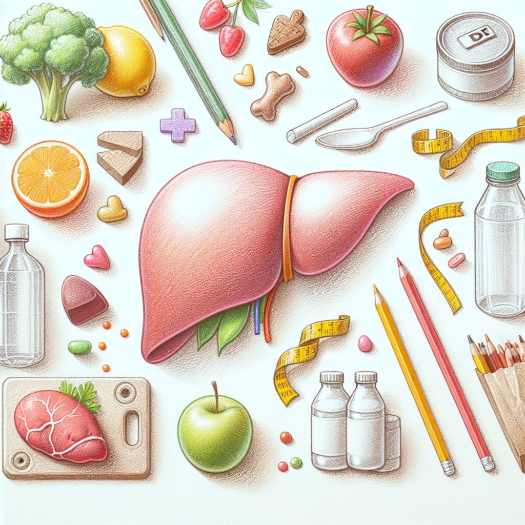 Pastelková ilustrace znázorňující téma: Zdravá strava