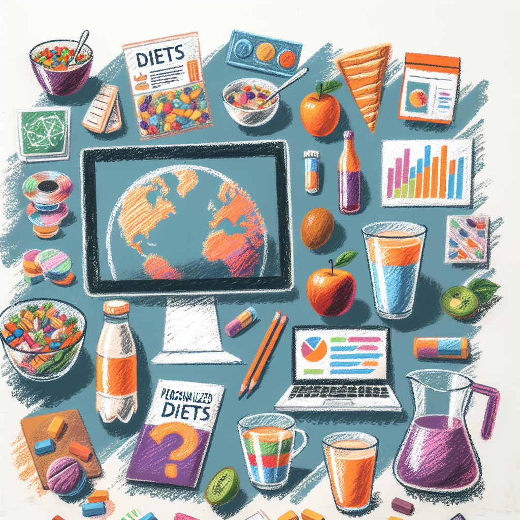Pastelková ilustrace znázorňující téma: Zdravá výživa