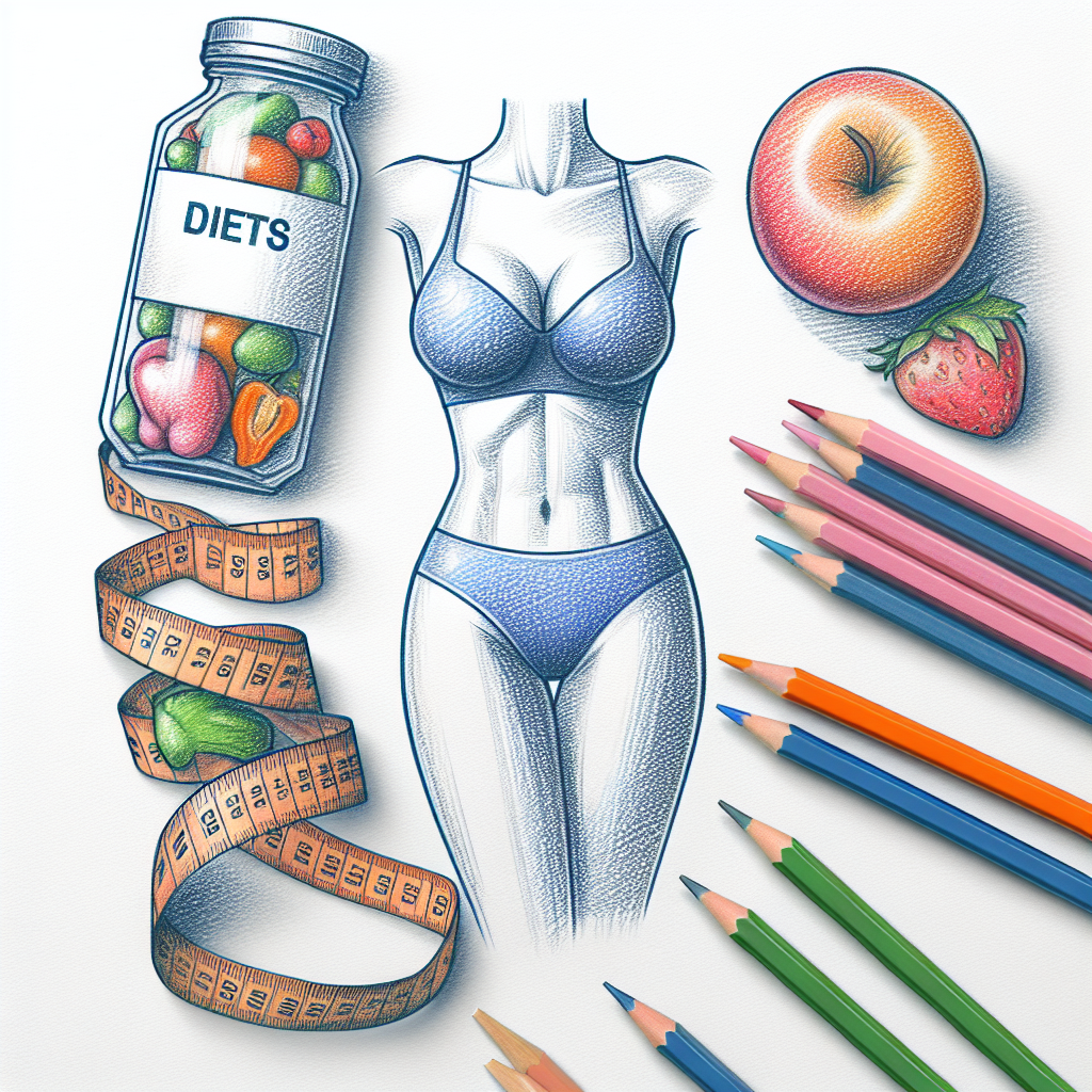 Pastelková ilustrace znázorňující téma: Výživa