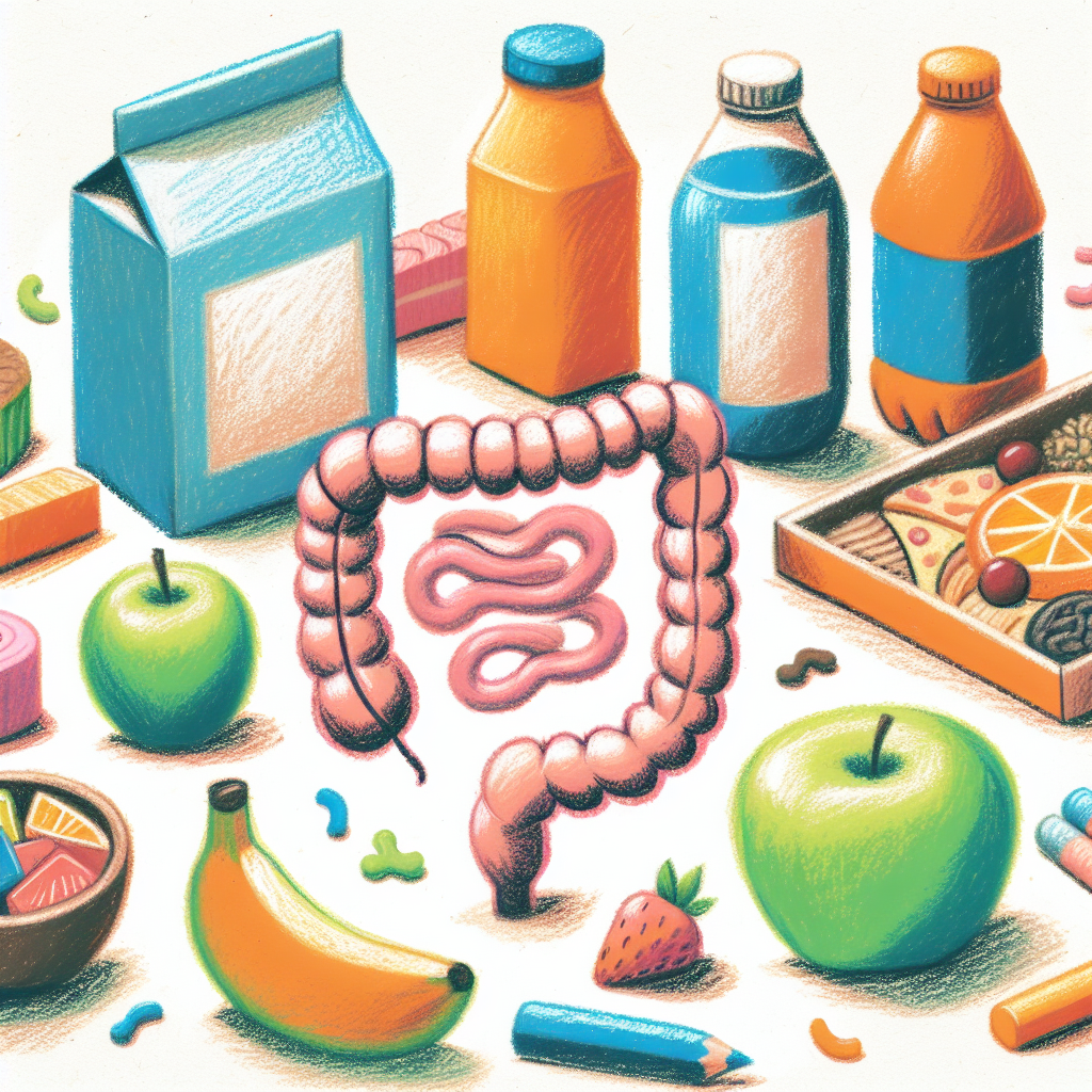 Pastelková ilustrace znázorňující téma: Zdravá výživa