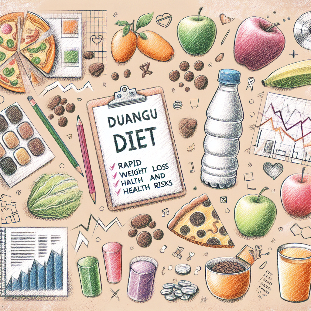 Pastelková ilustrace znázorňující téma: Diety