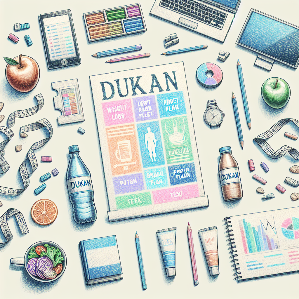 Pastelková ilustrace znázorňující téma: Diety a zdraví