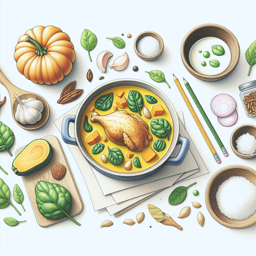 Pastelková ilustrace znázorňující téma: Recepty